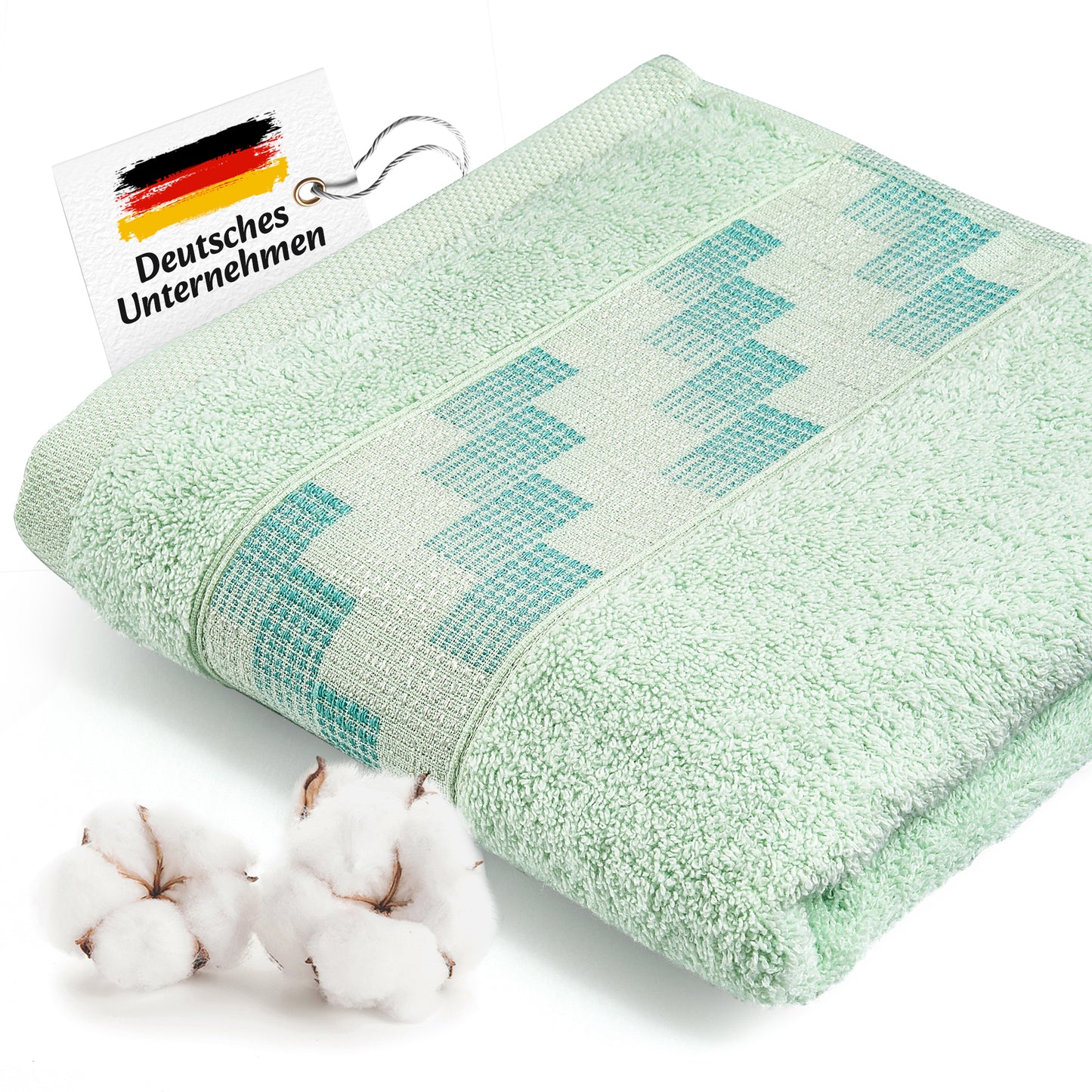 Boazhan Luxury Handtuch Jaquard | 50x90 cm