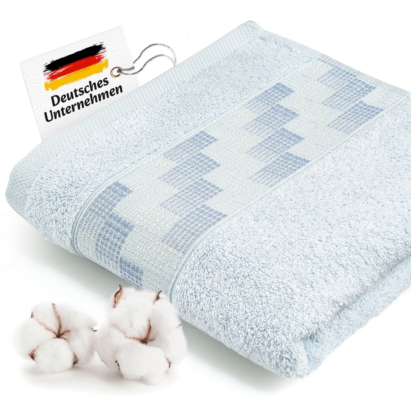 Boazhan Luxury Handtuch Jaquard | 50x90 cm